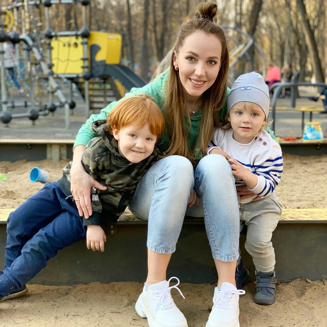 Галина Боб и ее дети