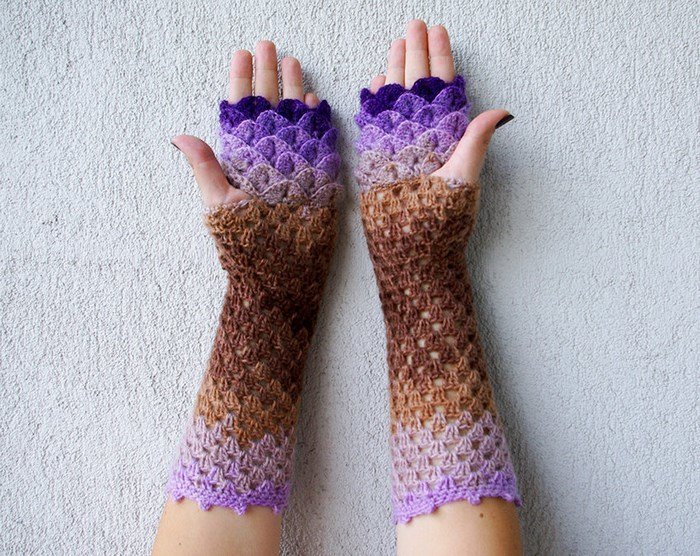 Готовимся к зиме: удивительные перчатки: 