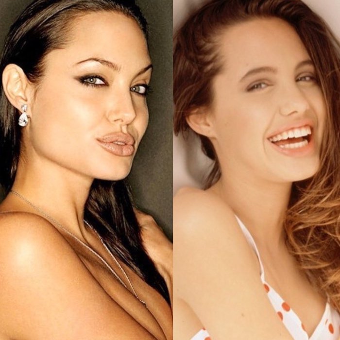 Анджелина Джоли подумывает уменьшить губы