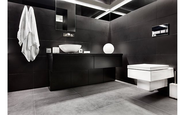 Два актуальных дизайна для ванной комнаты