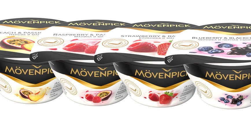 В России появились йогурты Mövenpick