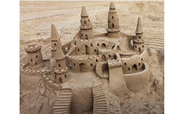 Мастер-класс для детей и взрослых  "Скульптура из песка"