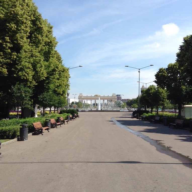 Главный вход в Парк Горького&Смотровая площадка А вы знали?