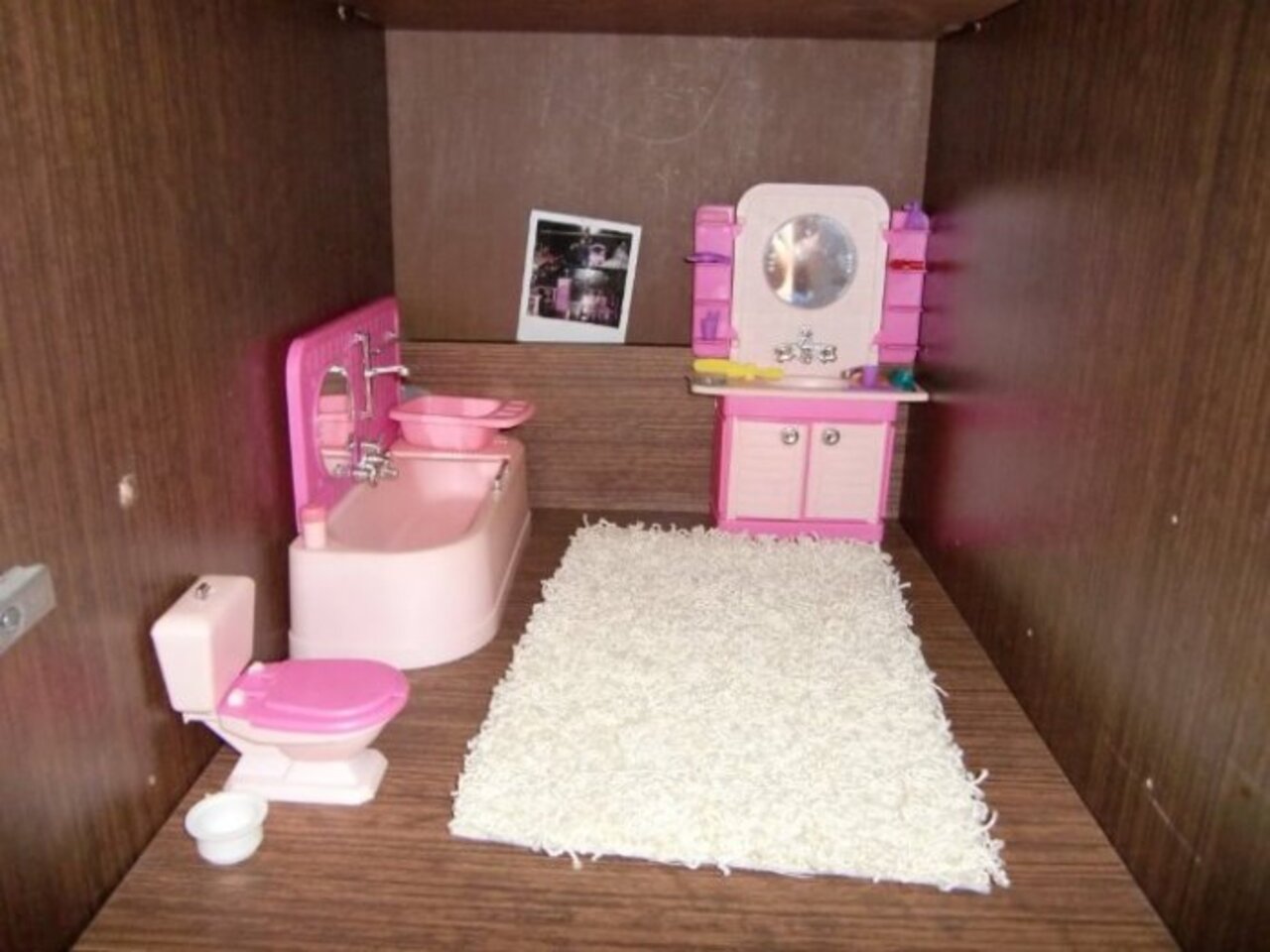 мебель для ванной комнаты для кукол своими руками