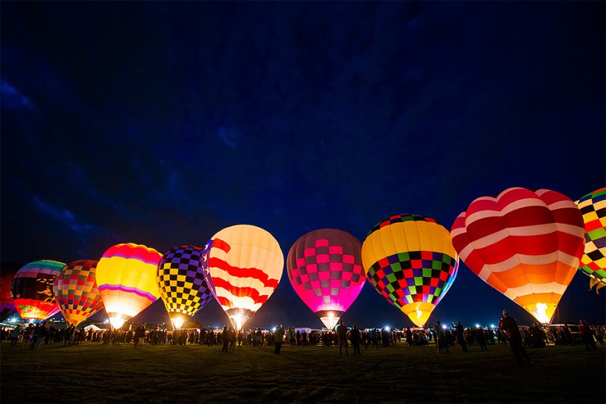 «Воздушный Суперкубок»: крупнейший в мире фестиваль воздушных шаров в США