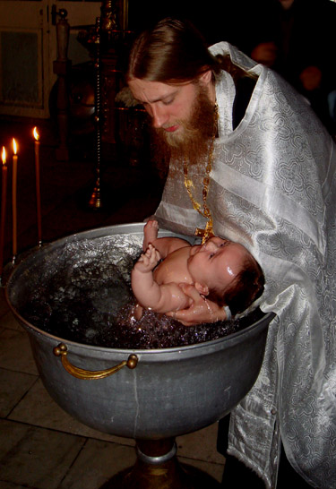 Крещение моего сына Тимофея. Ему 3 месяца Ryja-ya