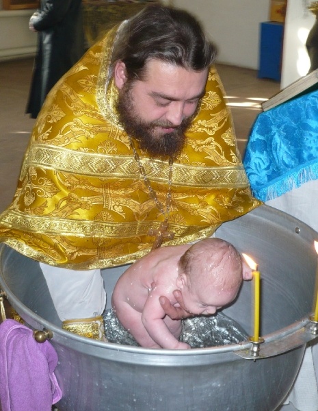 Крещение сына СмолиК