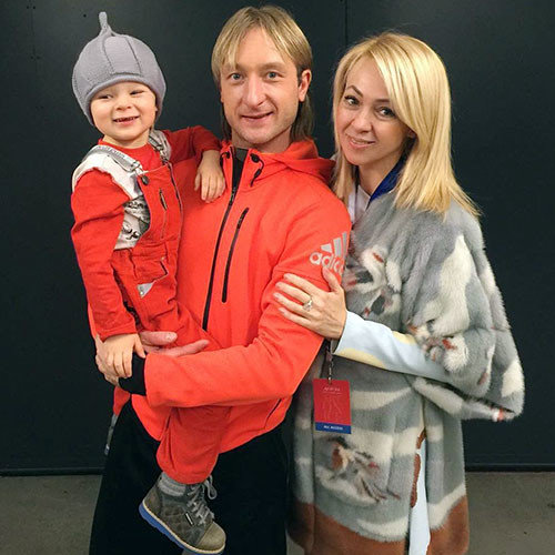 Трехлетний сын Плющенко и Рудковской заработал свой первый миллион