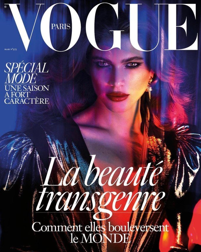 Красота трансгендера потрясла Vogue