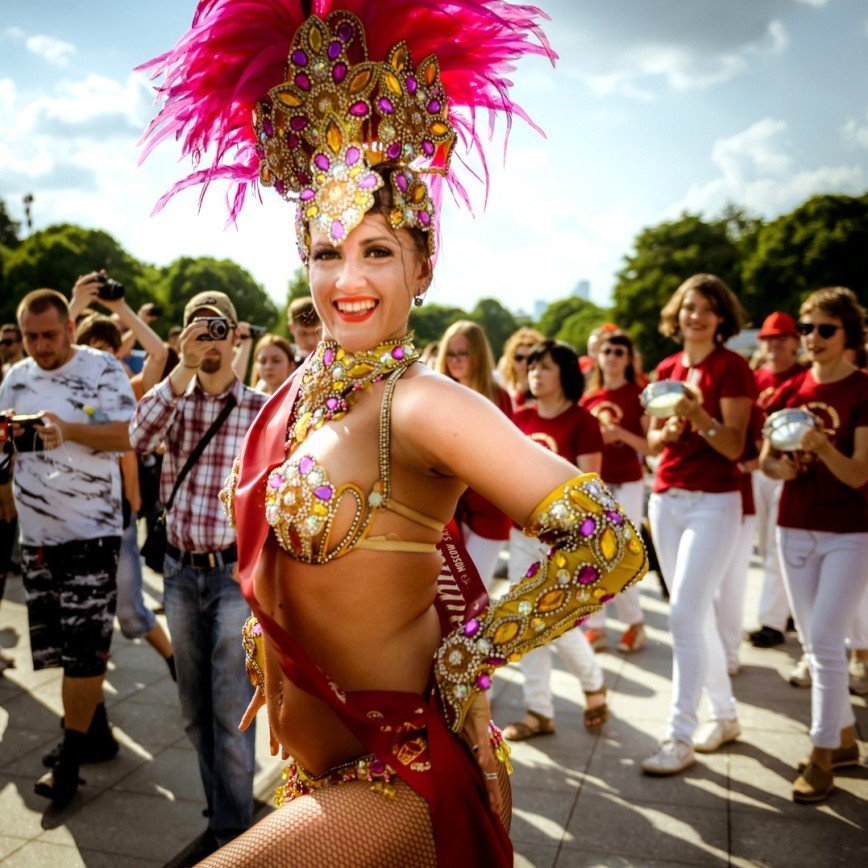 Измайловский парк приглашает на бразильский карнавал