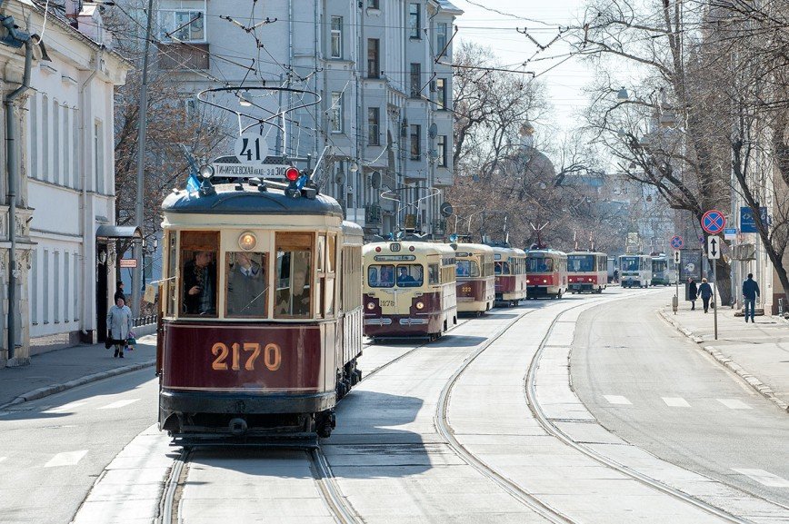 Праздник московского трамвая пройдет 16 апреля на Чистых прудах