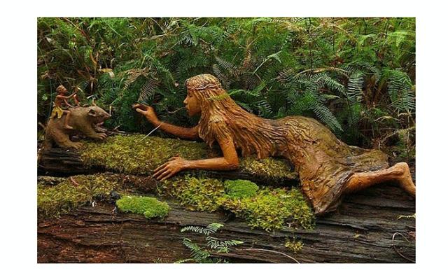 Сказочный лес скульптур Бруно Торфса