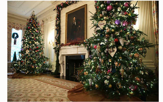 Рождественская экскурсия по Белому дому 