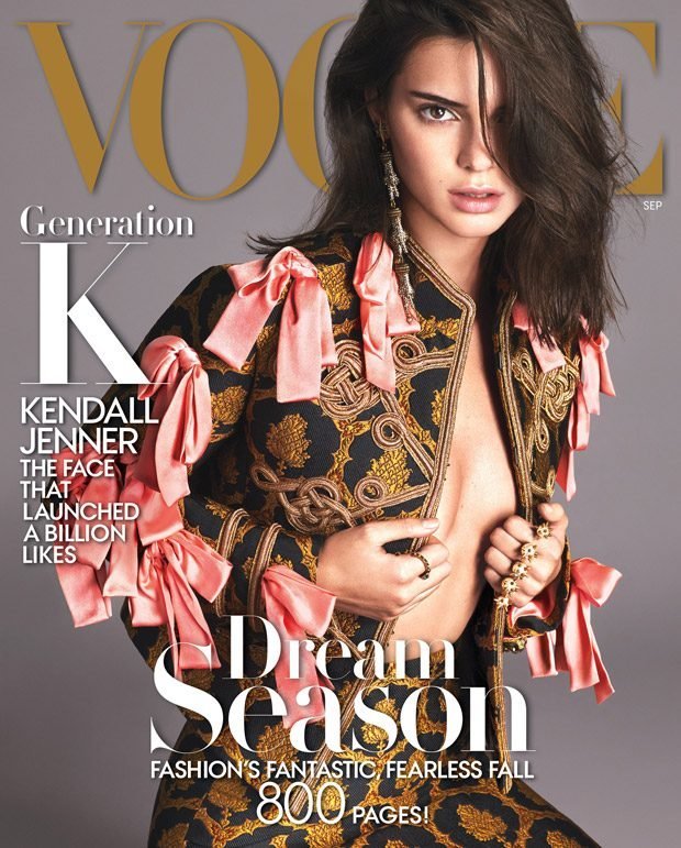 Кендалл Дженнер в американском Vogue 