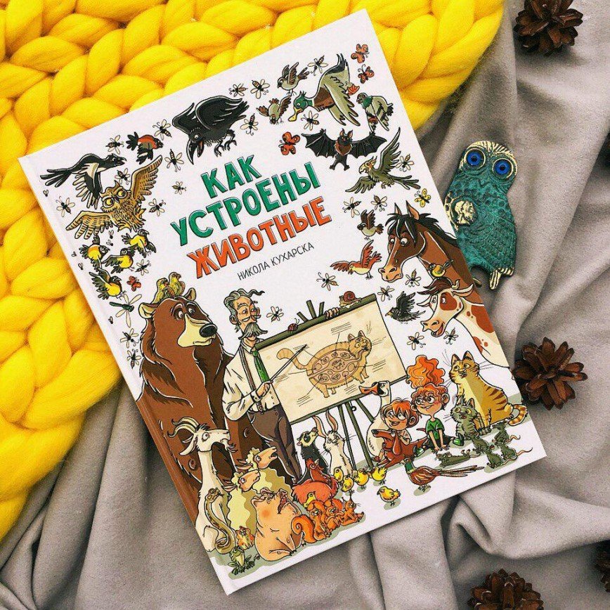 "Что у них внутри?": новая книга расскажет детям все о животных