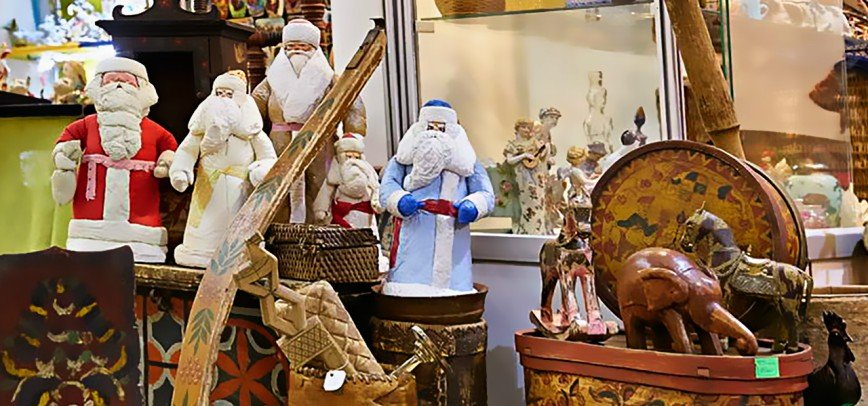 «Успеть до курантов»: в Москве откроется рождественский художественный проект «Блошиный рынок»
