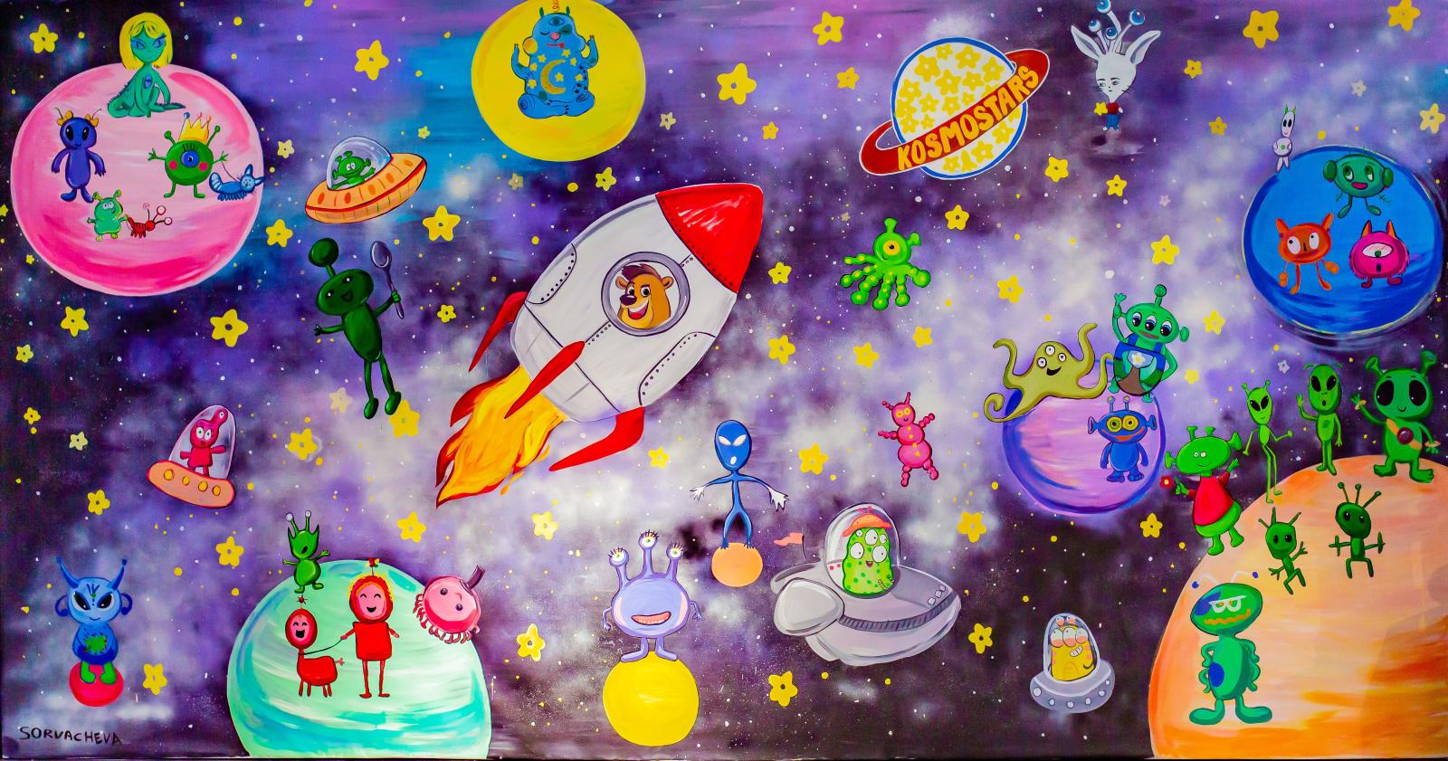 В День космонавтики детям помогли отправить послание в космос