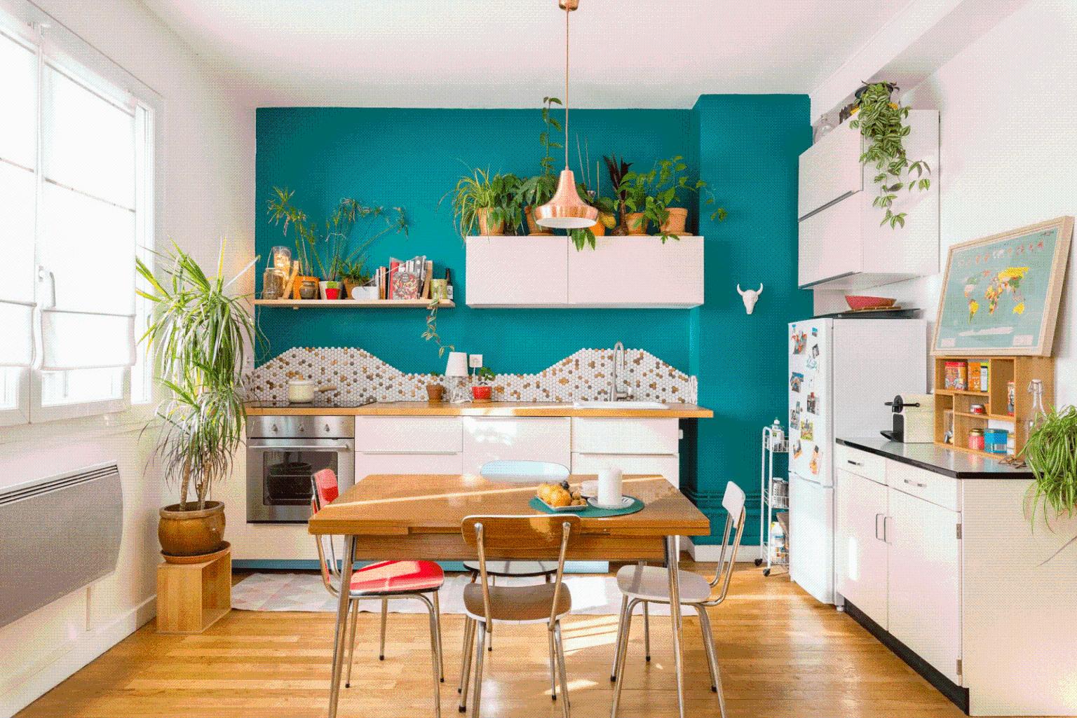 Как украсить кухню своими руками: цвет, элементы, роспись — 19 классных фотоидей декора 