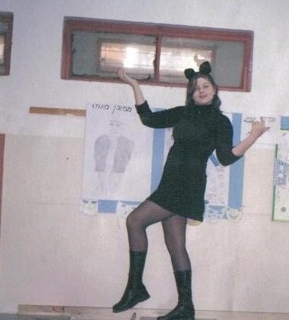 моя доченька - чёрная кошечка, на Еврейский праздник пурим, 14 лет morena1015
