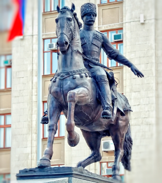 Памятник Кубанскому казачеству г.Краснодар Valiant(кися)