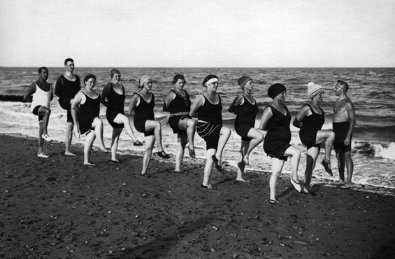 Фитнес на пляже: интервальные тренировки