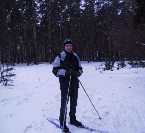 Лыжная прогулка в зимнем лесу! Менелая