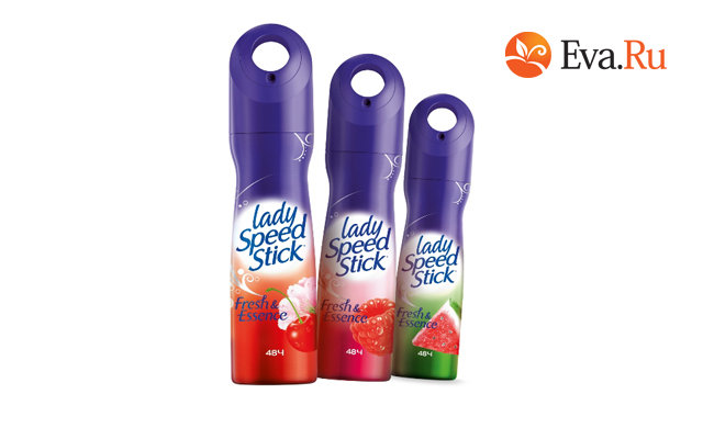 Выиграйте ароматы коллекции Lady Speed Stick Fresh & Essence