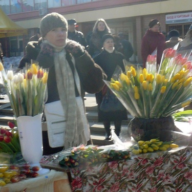 Продавец тюльпанов. Tanya1