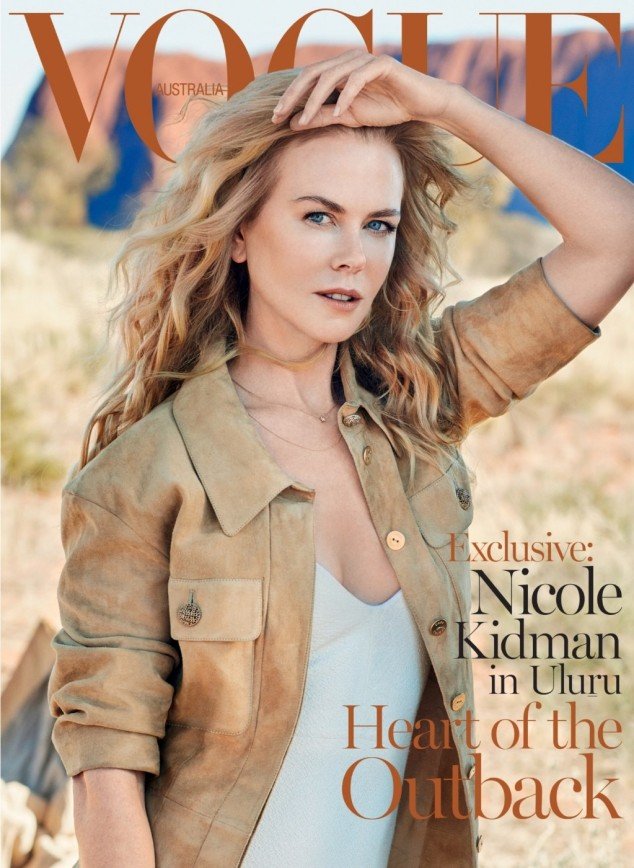 Николь Кидман на обложке Vogue Australia