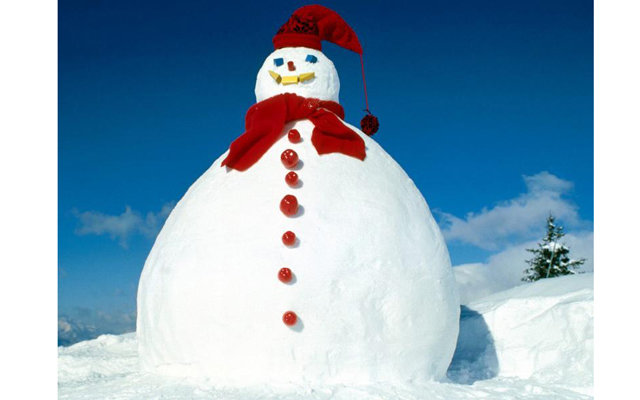 В Москве построят шестиметрового снеговика из зефира