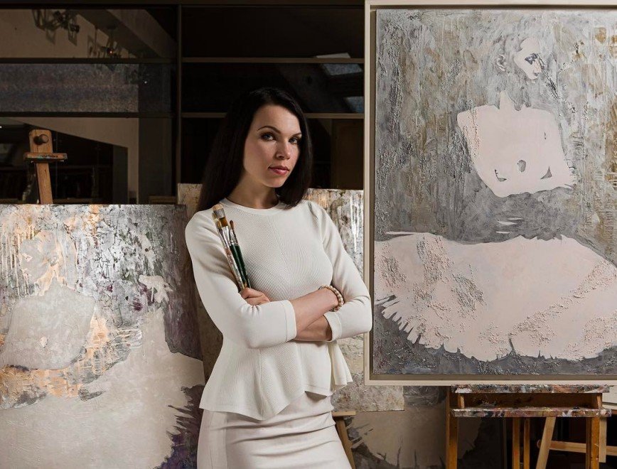 Российская художница прославилась необычной серией картин