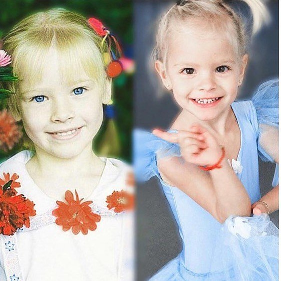 В сети ищут сходство дочери Алены Шишковой с ее детским фото