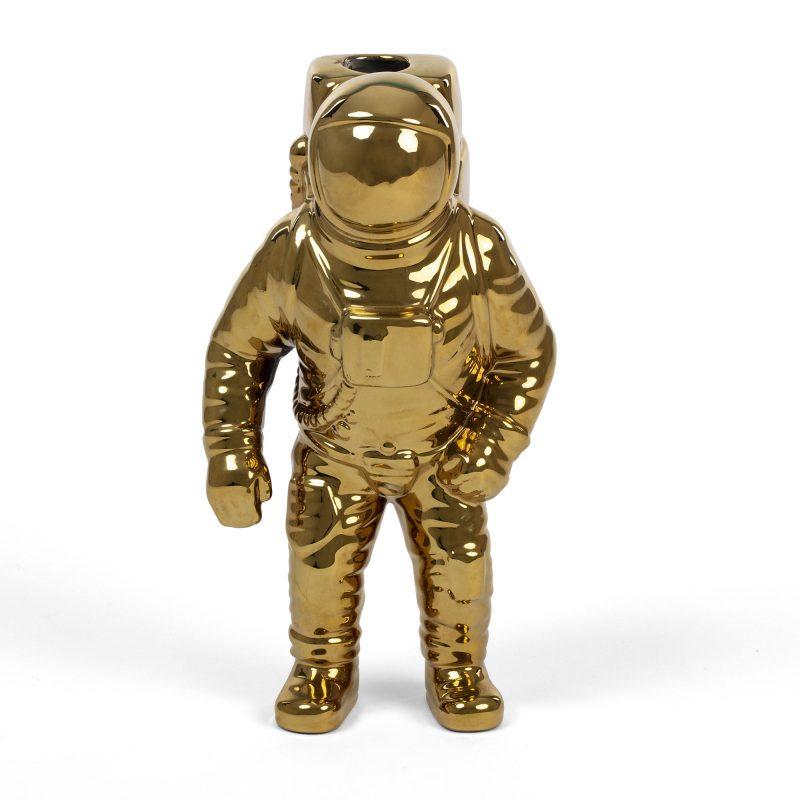 Ваза Seletti Cosmic Diner Starman Gold