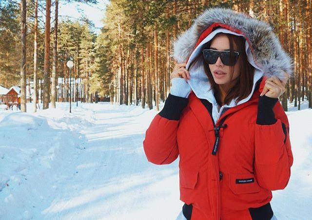 «Холод не раздражает»: Анастасия Решетова сделала свое первое «снежное фото»