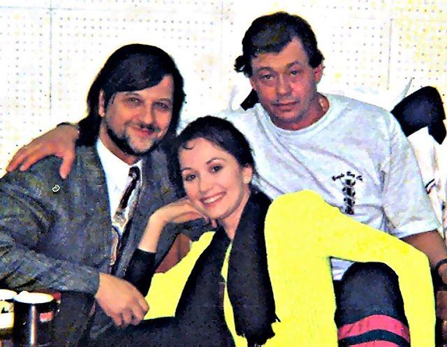 Ольга Кабо с Николаем Караченцовым и Алексеем Рыбниковым