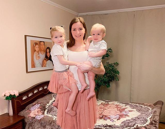 Блогер Екатерина Диденко с детьми