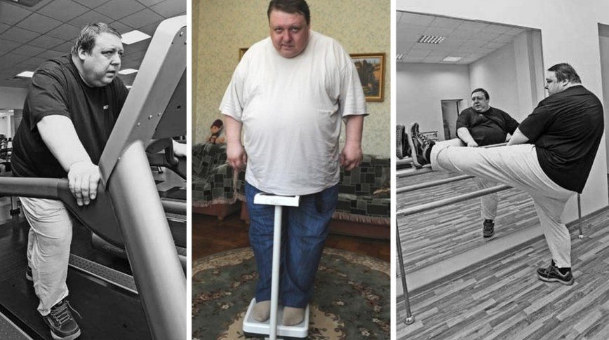 Всего за 1 год Александр Семчев избавился от 100 лишних килограммов