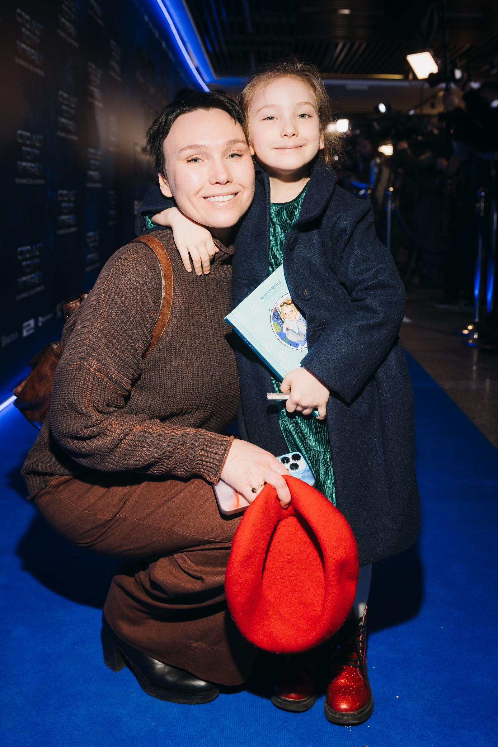 Дарья Екамасова с дочерью