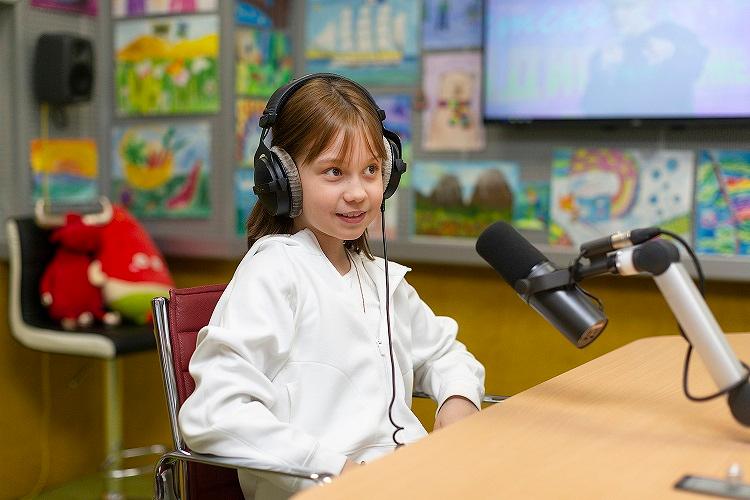 Катя Темнова в эфире Детского Радио