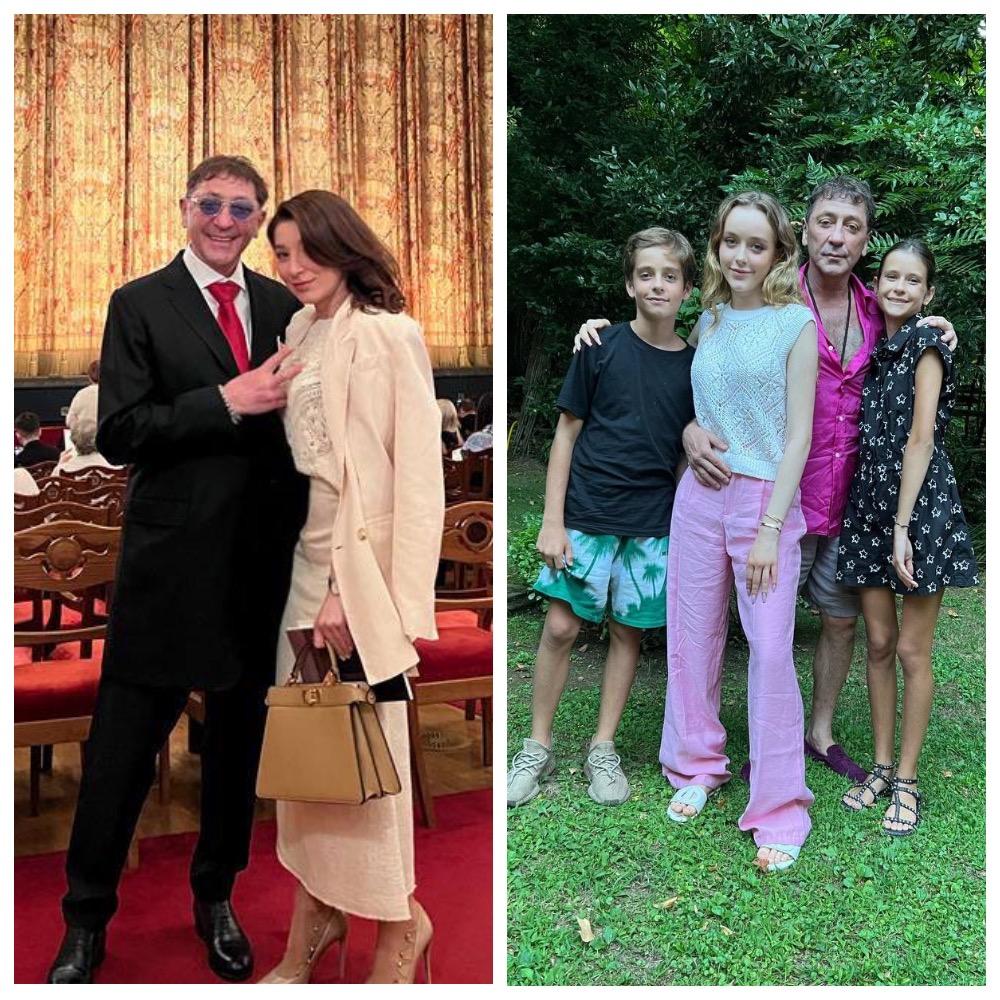 Григорий Лепс с детьми 