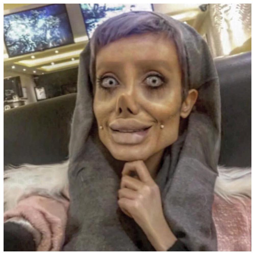 Иранская «копия» Анджелины Джоли показала свое настоящее лицо