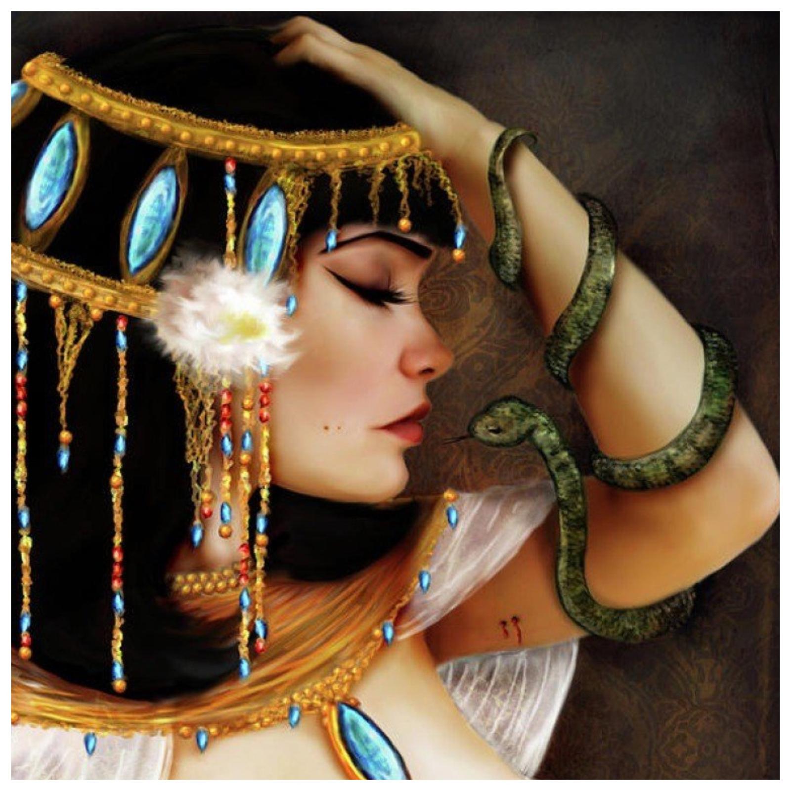 Клеопатра и змея 