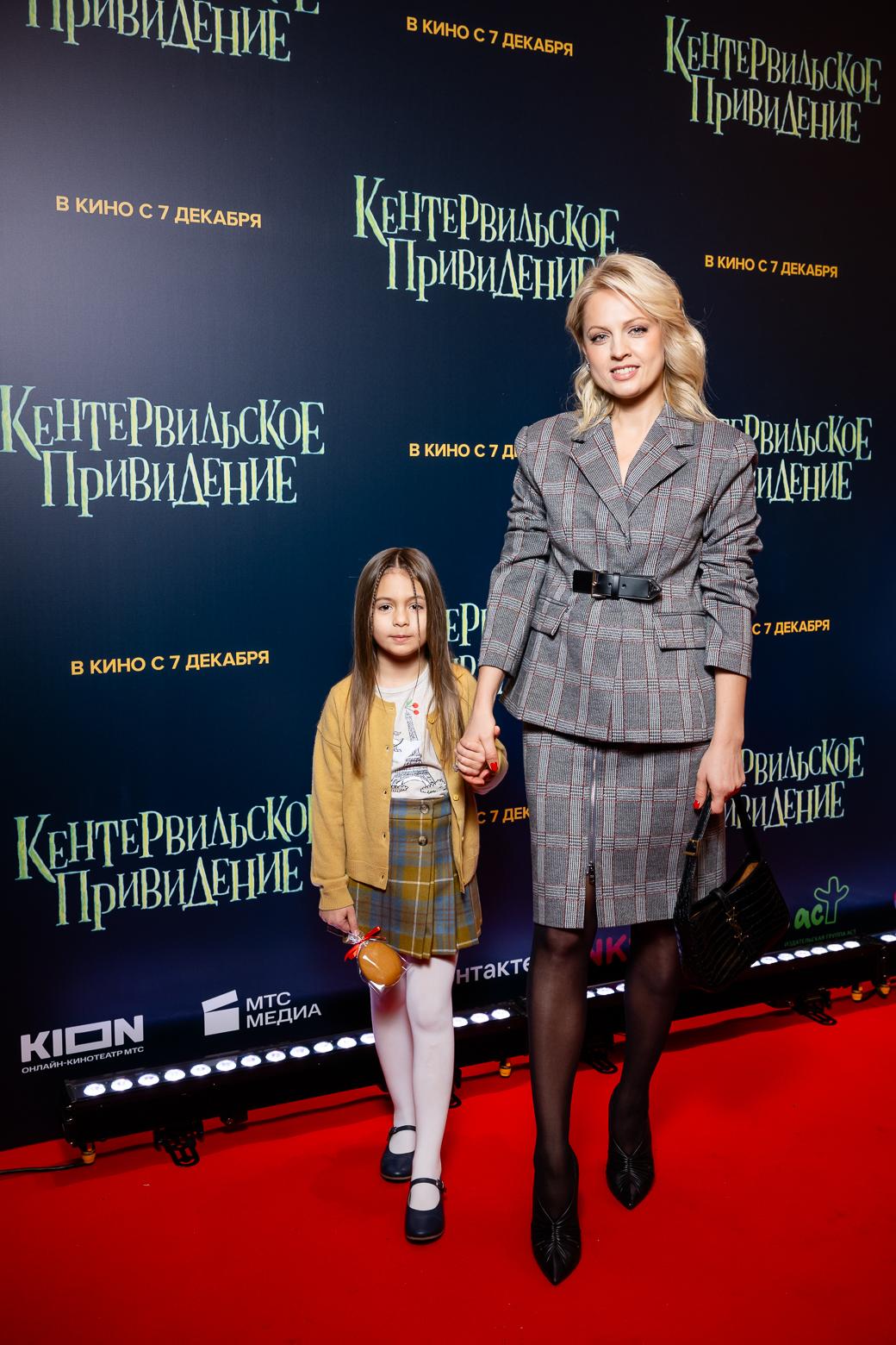 Янина Студилина с дочерью 