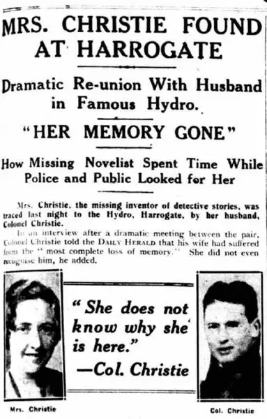 Вырезка из газеты London Daily Herald от 15 декабря 1926 года