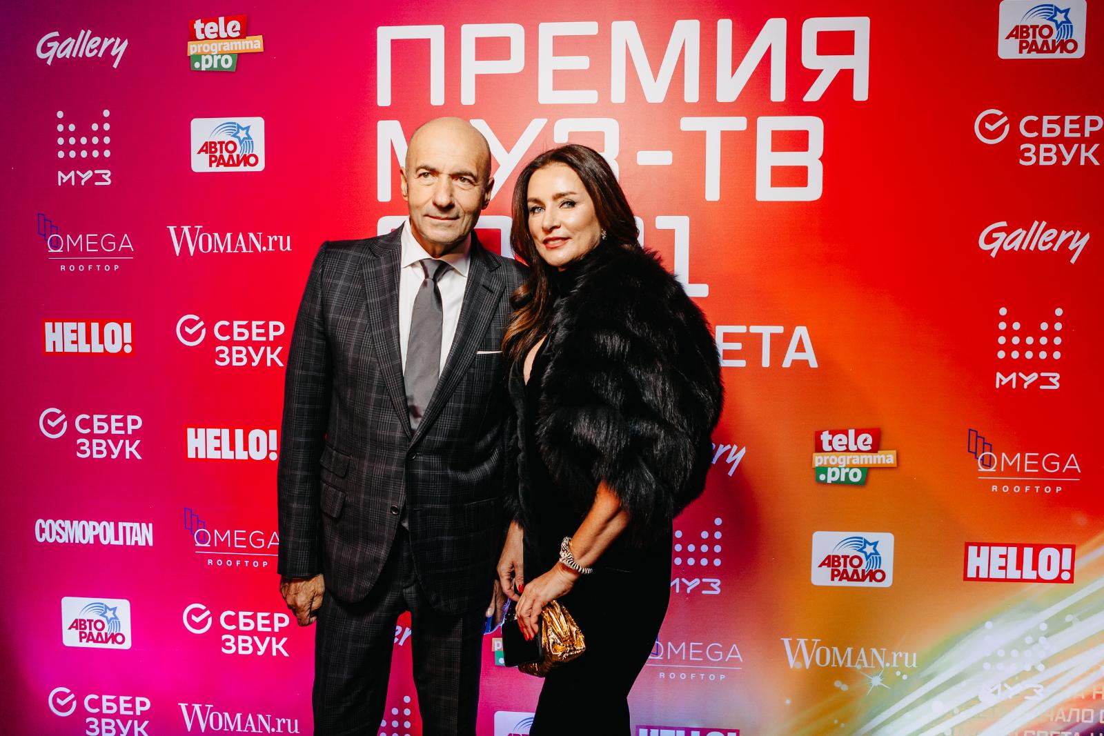 Игорь Крутой с супругой