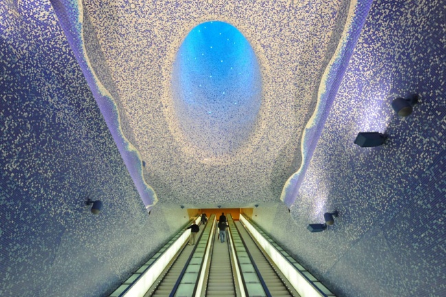 Самые красивые европейские станции метро