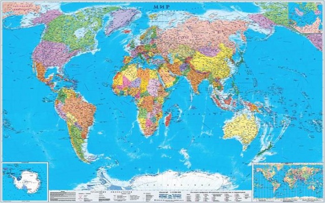 Карта мир срочно