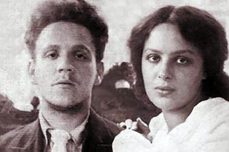 Самуил Маршак с женой