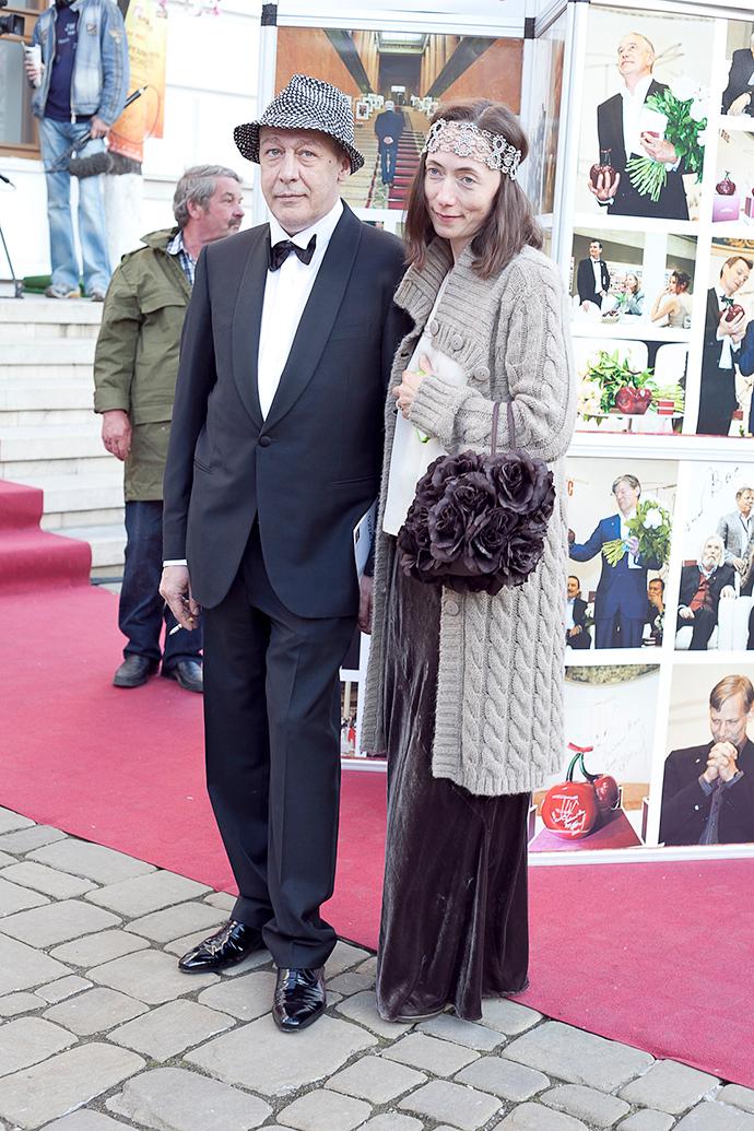 Михаил Ефремов с женой