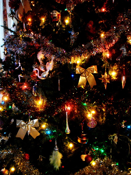 Гирлянды-огоньки на новогодних елках создают волшебную сказку в наших домах :-) ruzik